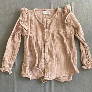 Jamie Kay dust pink blouse 2T